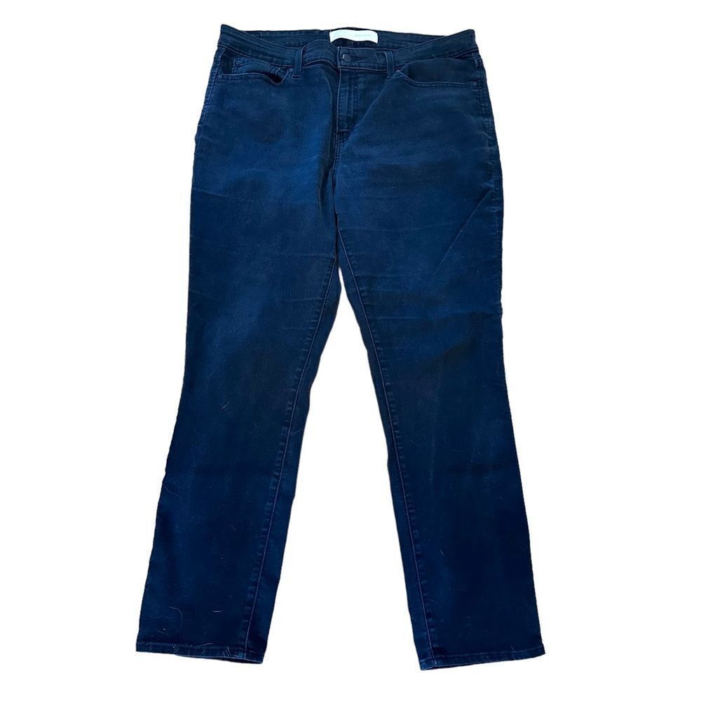Levi’s Mid Rise Straight Black Jeans 18M 205 VGUC!